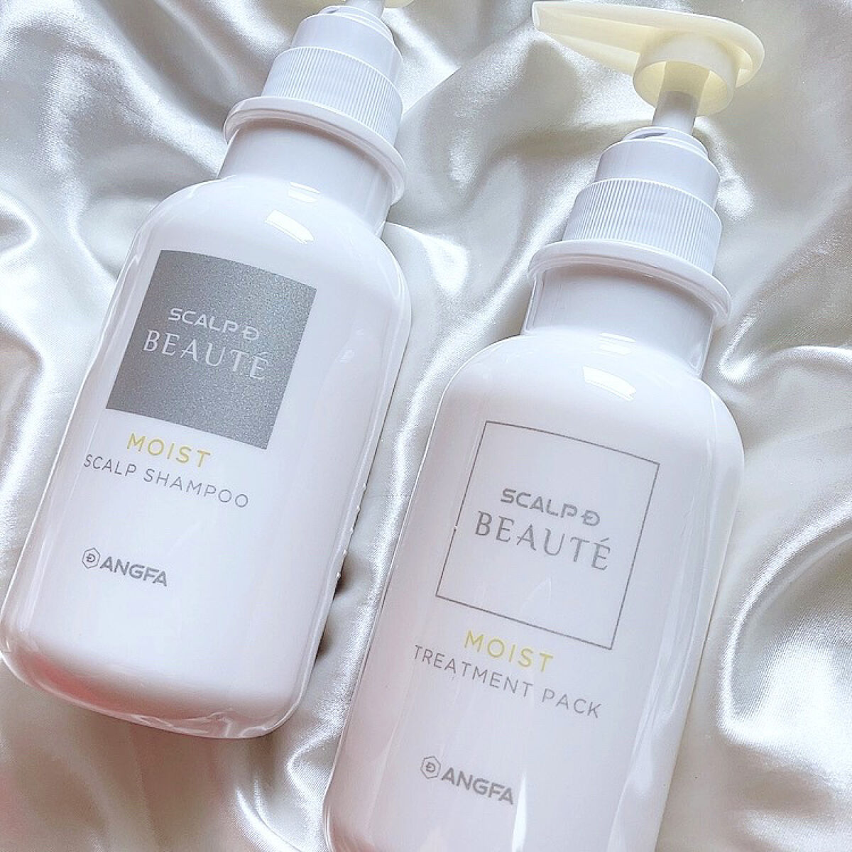 スカルプD ボーテ 薬用スカルプシャンプー（モイスト）／薬用トリートメントパック（モイスト）/アンファー(スカルプD)/市販シャンプーを使ったクチコミ（1枚目）