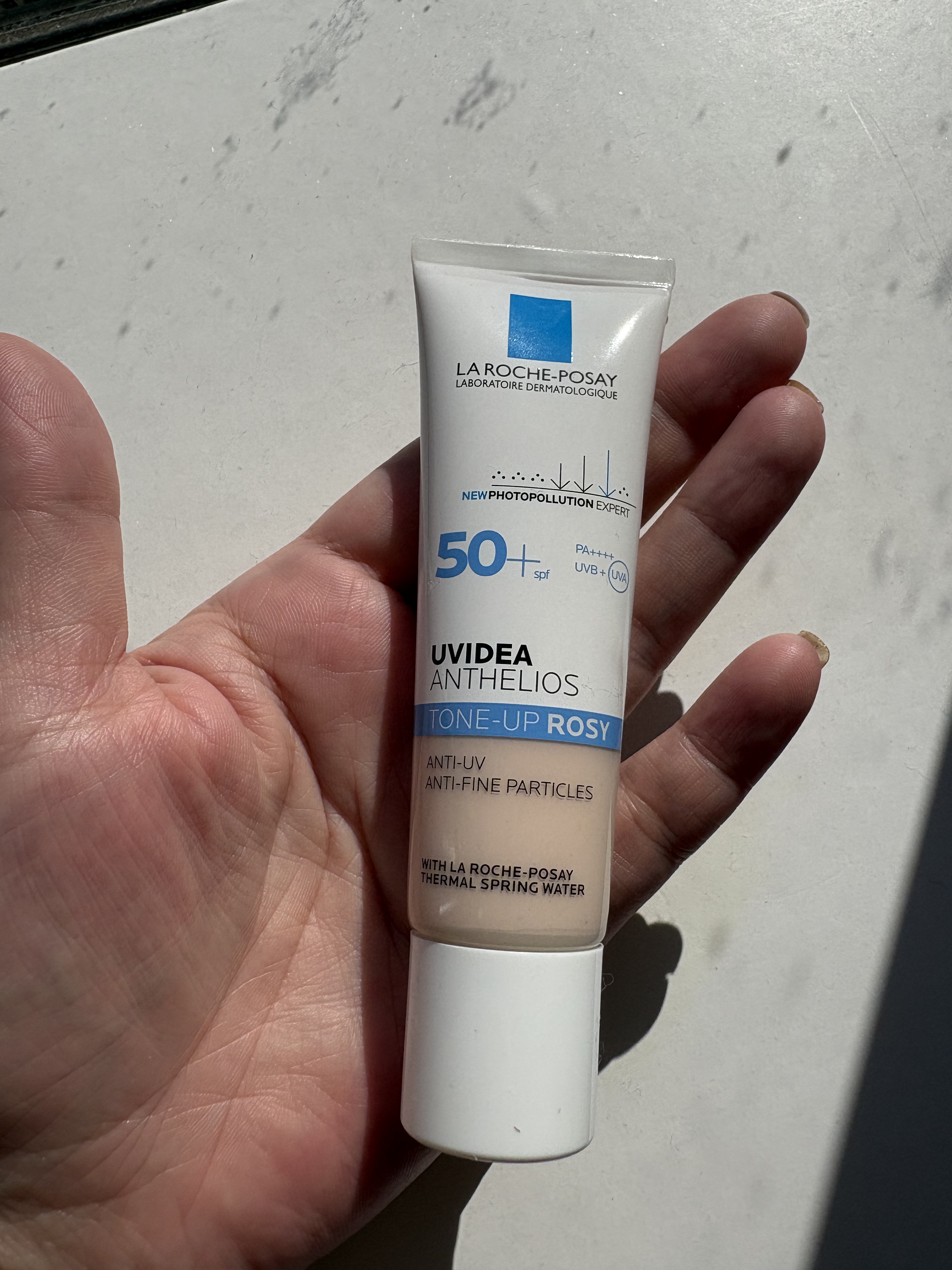 UVイデア XL プロテクショントーンアップ ローズ/ラ ロッシュ ポゼ/日焼け止めクリームを使ったクチコミ（2枚目）