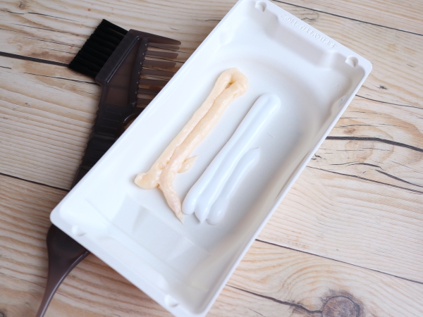 オイルパックカラー 4AB/ビゲン/ヘアカラーを使ったクチコミ（3枚目）