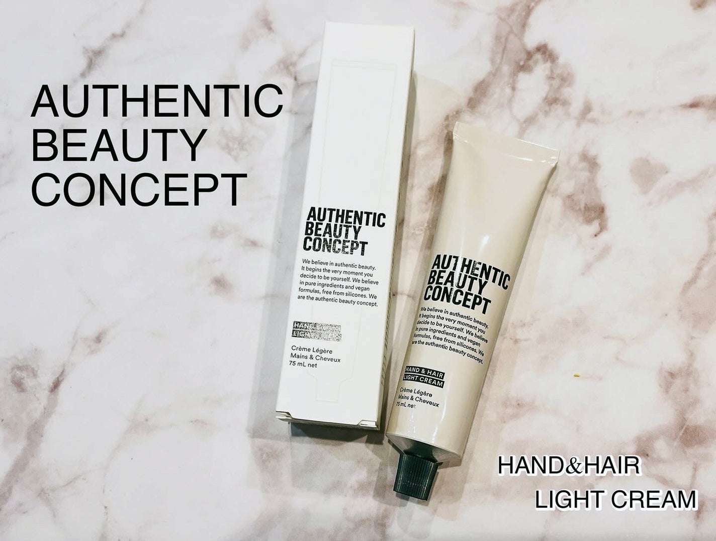 ハンド&ヘア ライトセラム/AUTHENTIC BEAUTY CONCEPT/ハンドクリームを使ったクチコミ(1枚目)