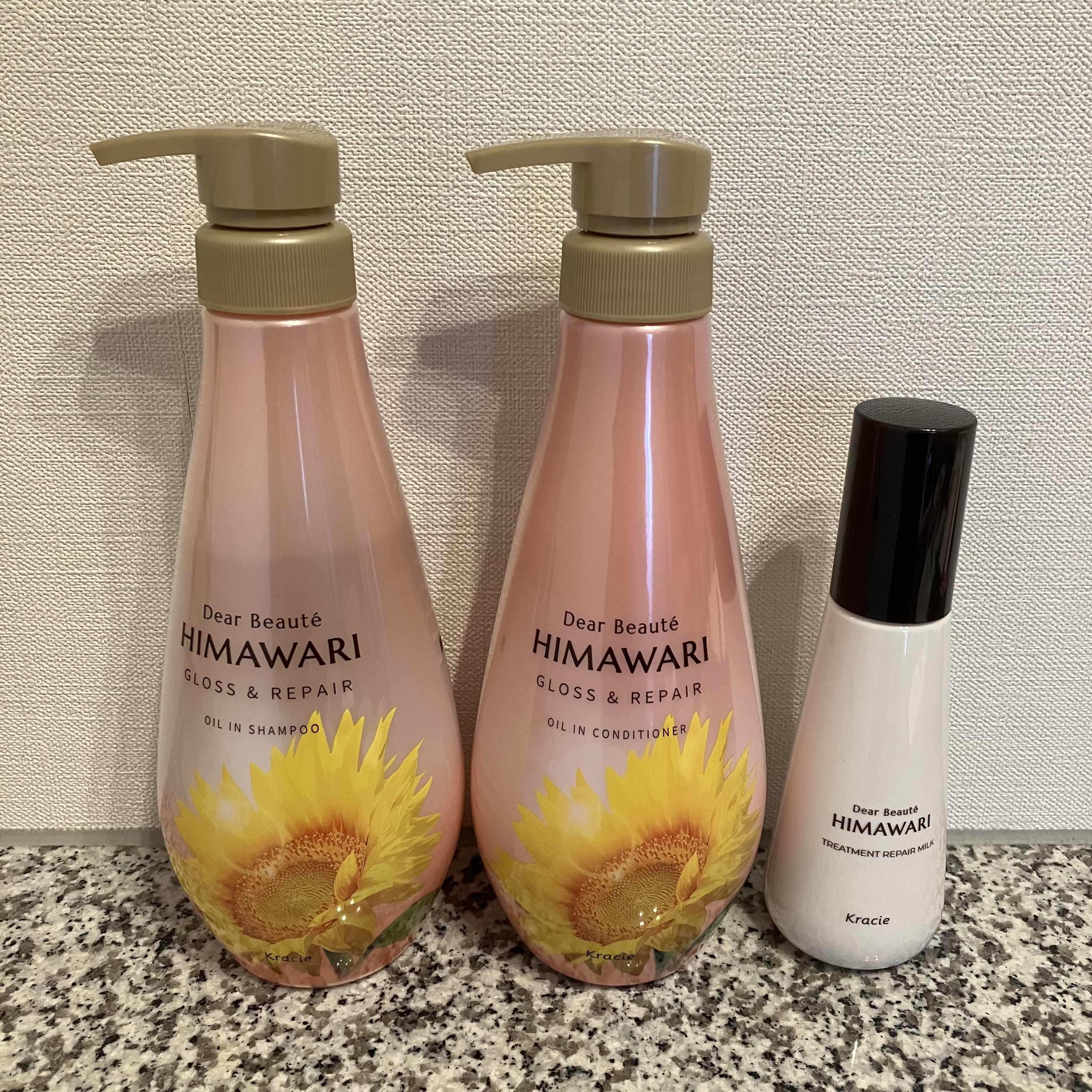 オイルインシャンプー／オイルインコンディショナー (グロス＆リペア)/ディアボーテ/市販シャンプーを使ったクチコミ（1枚目）