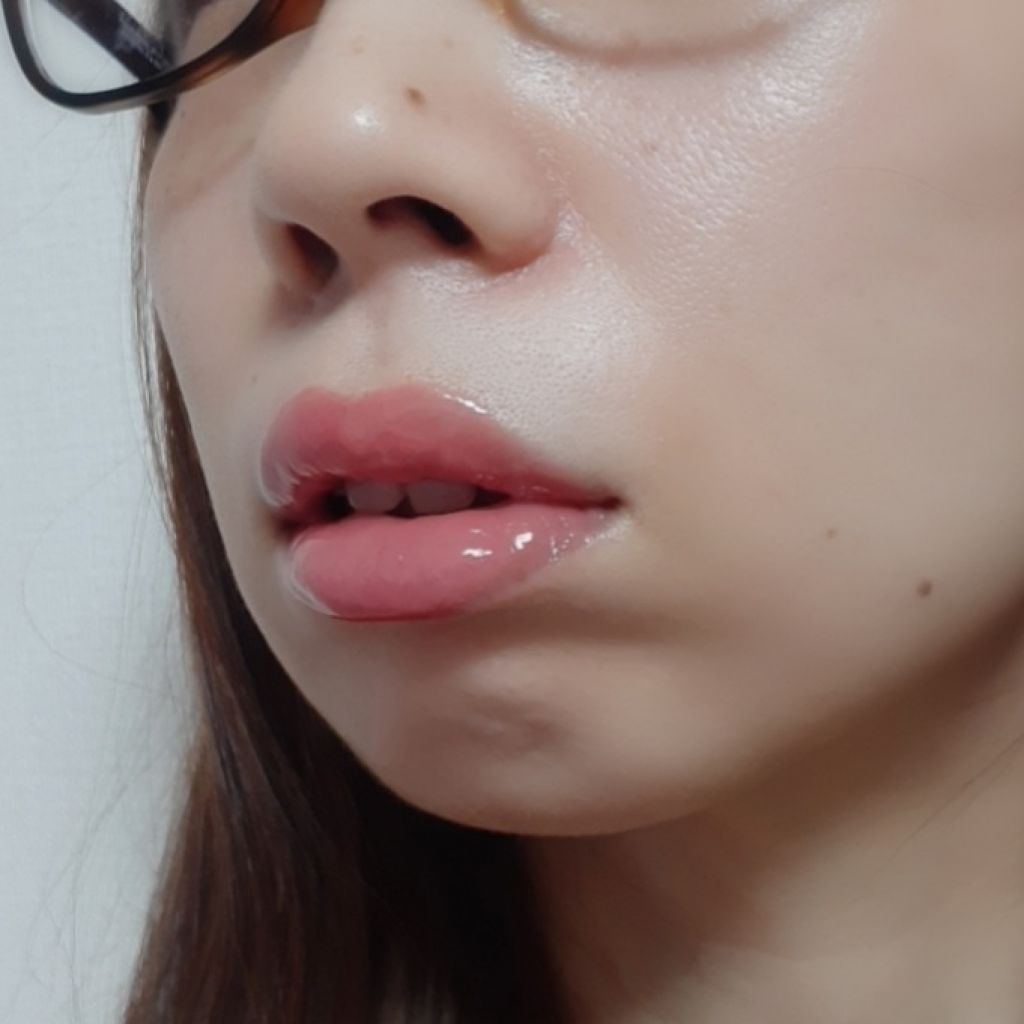 オールインワンティント 01 コーラルピーチ/シャインリッチ/リップティントを使ったクチコミ（3枚目）