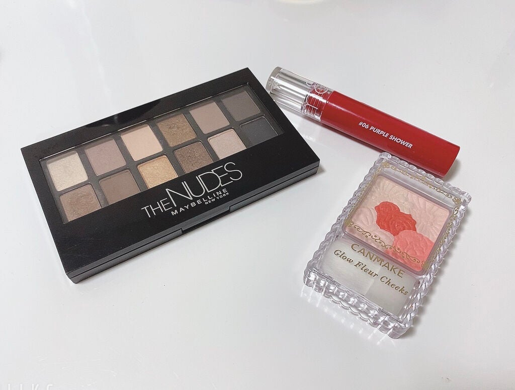 グロウフルールチークス/キャンメイク/パウダーチークを使ったクチコミ(1枚目)