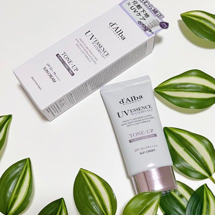 ダルバ ウォータフル トーンアップ サンクリーム(パープル)/ダルバ/日焼け止めクリームを使ったクチコミ(7枚目)