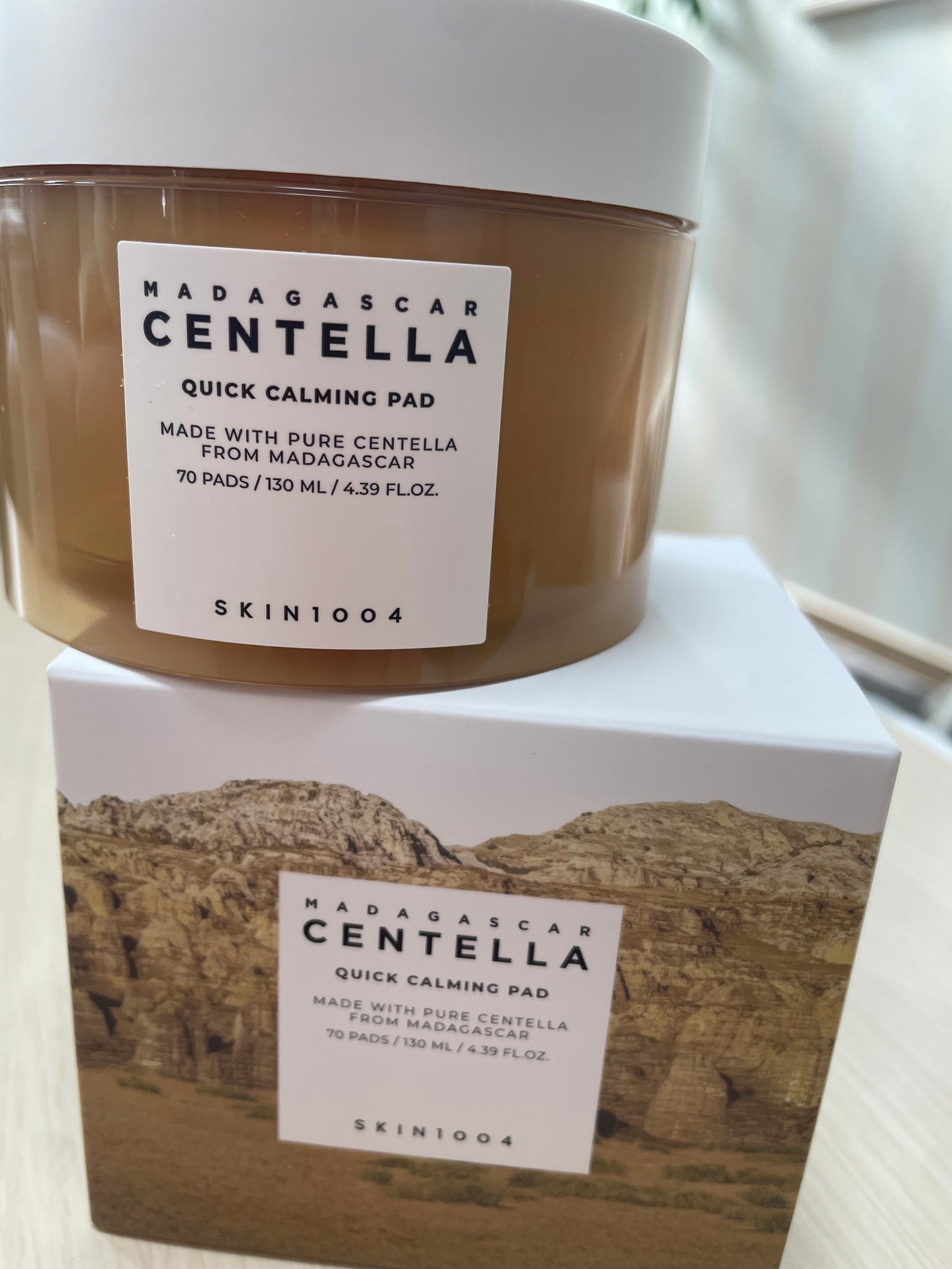 センテラ クイックカーミングパッド/SKIN1004/トナーパッドを使ったクチコミ(1枚目)