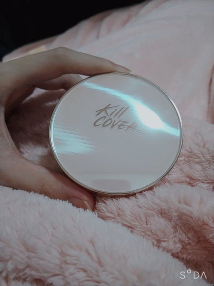 キル カバー ピンク グロウ クリーム クッション/CLIO/クッションファンデーションを使ったクチコミ(2枚目)