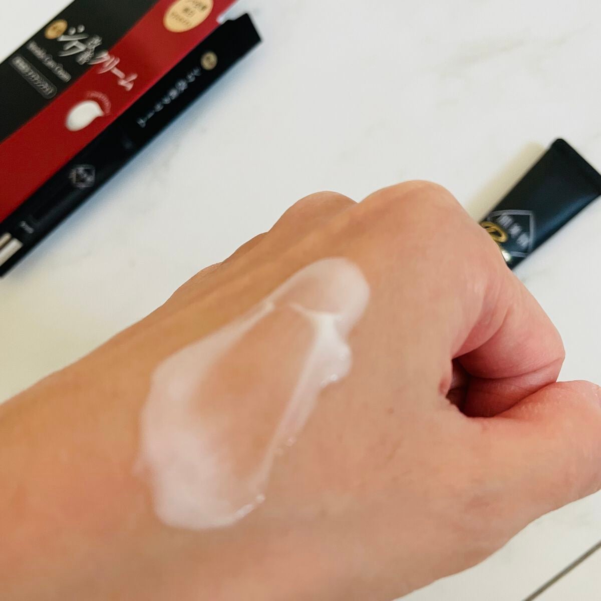 肌美精プレミア 薬用クリーム/肌美精/フェイスクリームを使ったクチコミ(3枚目)