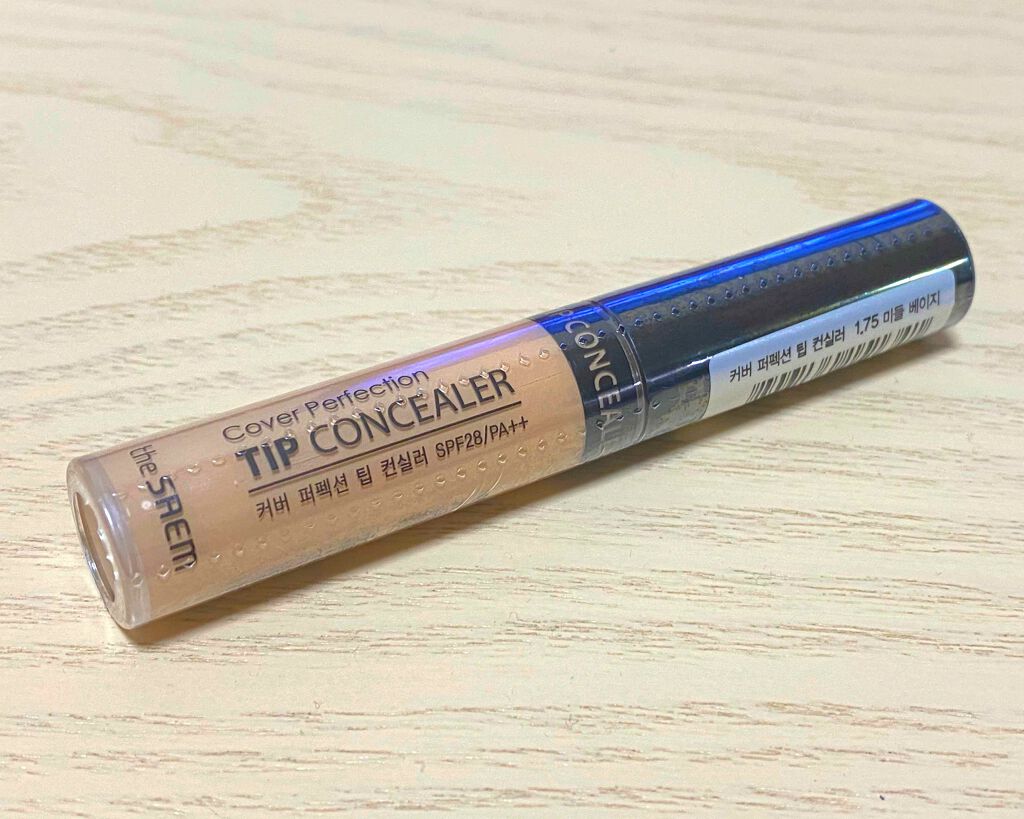 カバーパーフェクション チップコンシーラー/the SAEM/リキッドコンシーラーを使ったクチコミ（1枚目）
