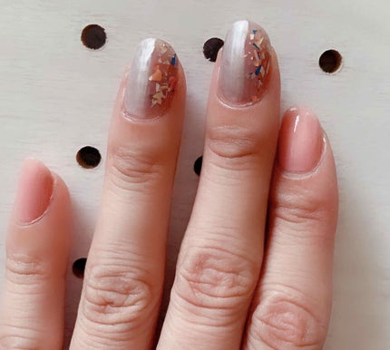 ネイルホリック パーティーフレーク SP025/ネイルホリック/マニキュアを使ったクチコミ(3枚目)