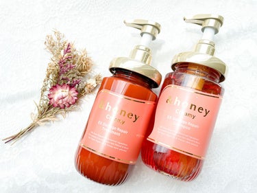 Creamy EXダメージリペアシャンプー1.0/ヘアトリートメント2.0/&honey/シャンプー・コンディショナーを使ったクチコミ（1枚目）