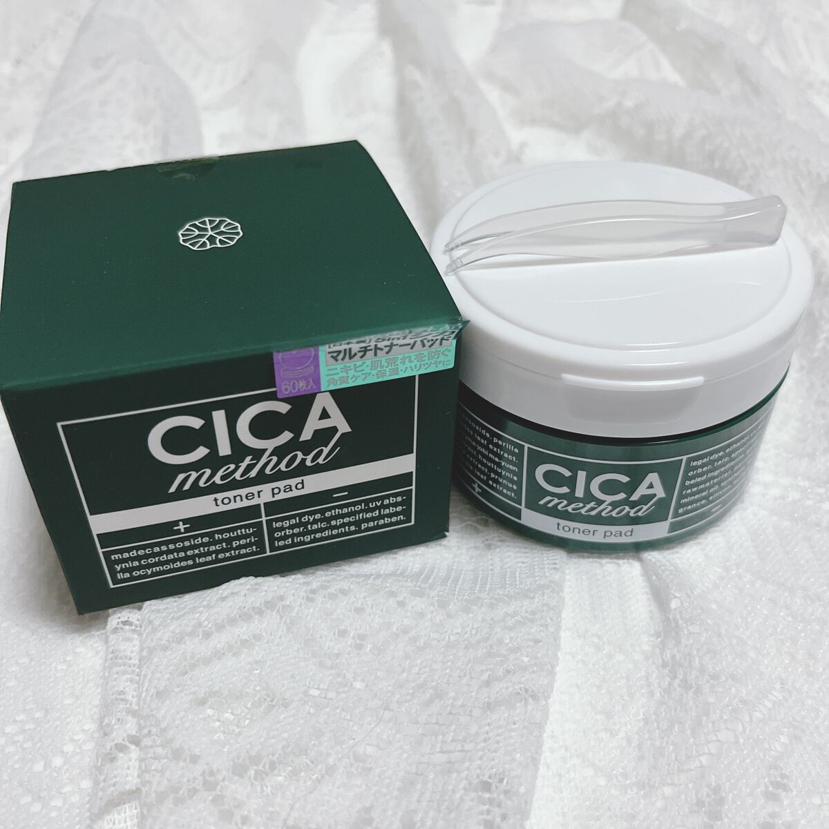 CICA method TONER PAD/コジット/化粧水を使ったクチコミ（1枚目）