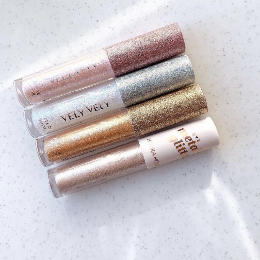 アイメタルグリッター/HOLIKA HOLIKA/グリッターを使ったクチコミ（1枚目）