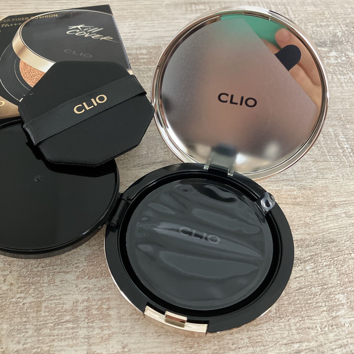 キル カバー フィクサー クッション/CLIO/クッションファンデーションを使ったクチコミ(4枚目)