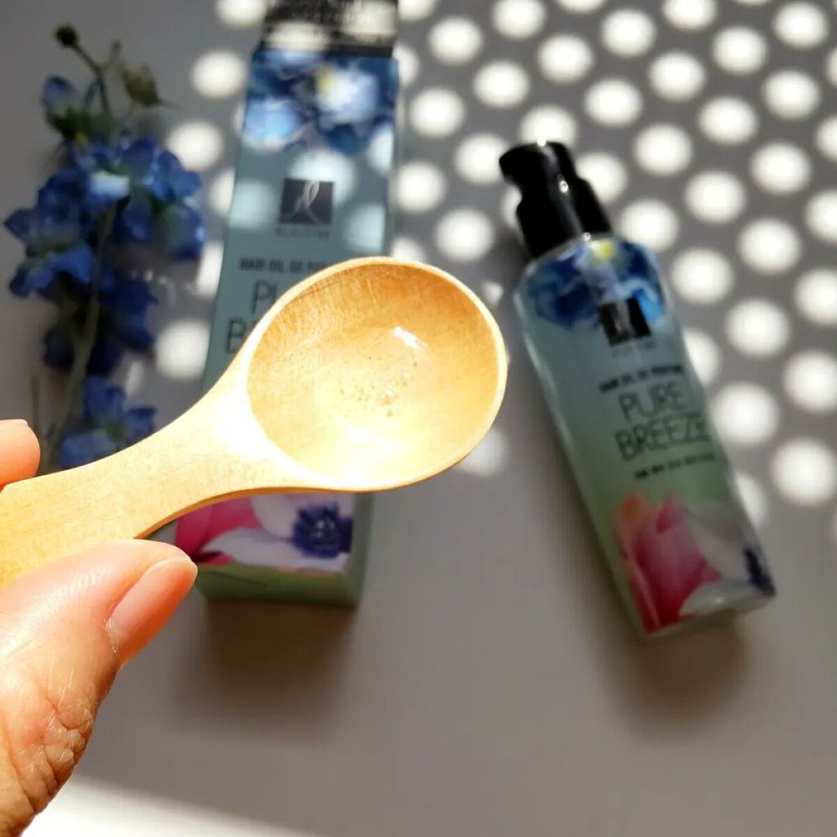 ヘアオイル ピュアブリーズ/エラスチン/その他スタイリングを使ったクチコミ（3枚目）