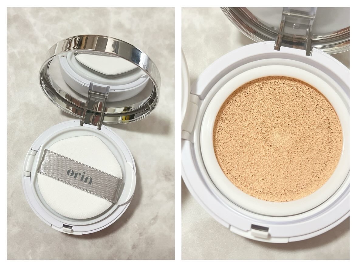 Glow High Cover Cushion/orin/クッションファンデーションを使ったクチコミ（2枚目）