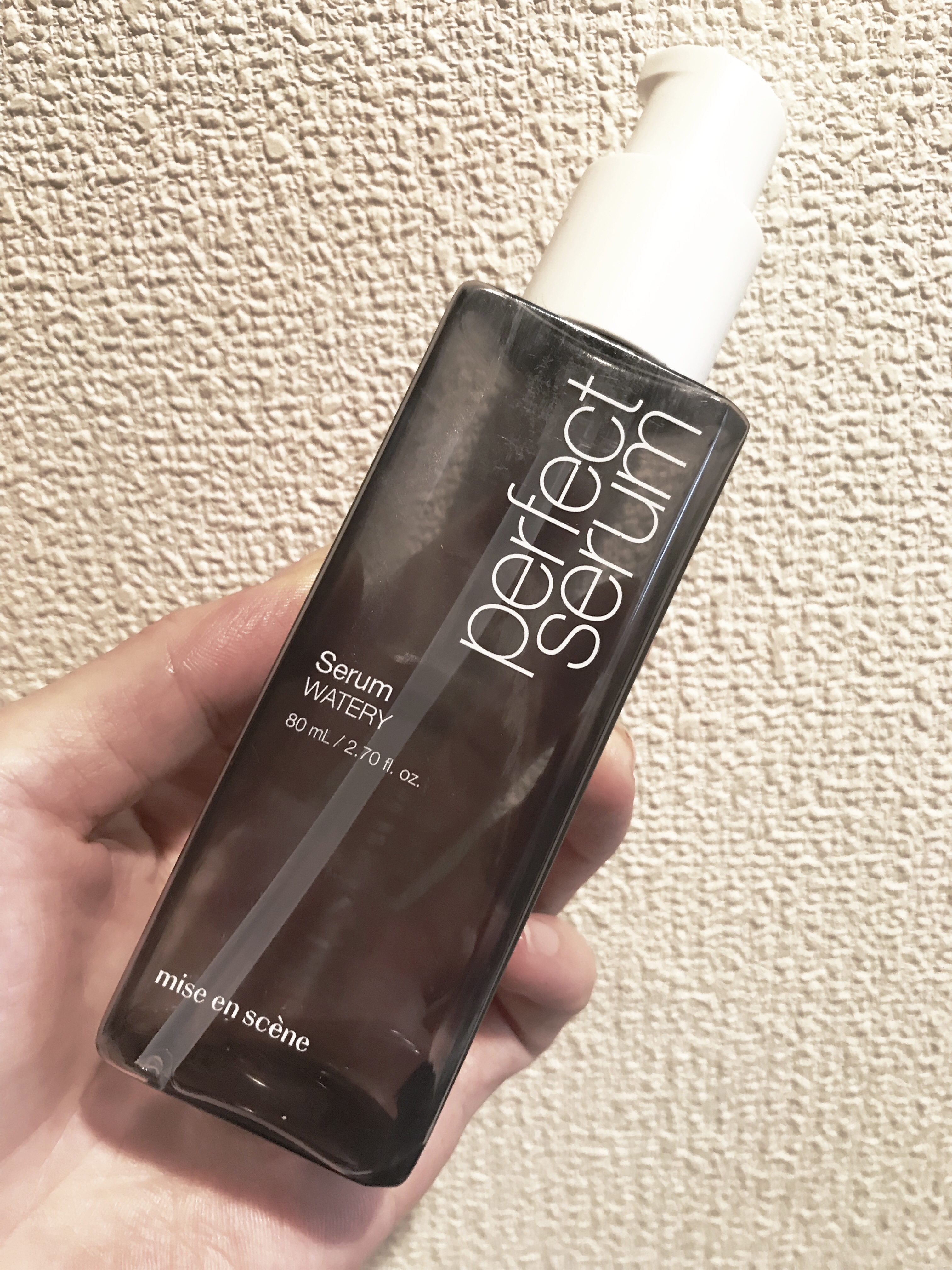 miseenscene パーフェクトセラム ウォータリーセラムのクチコミ「もうすぐ使い切りです👩👏

miseenscene
ミジャンセン パーフェクトセラムウォータリ.....」（1枚目）