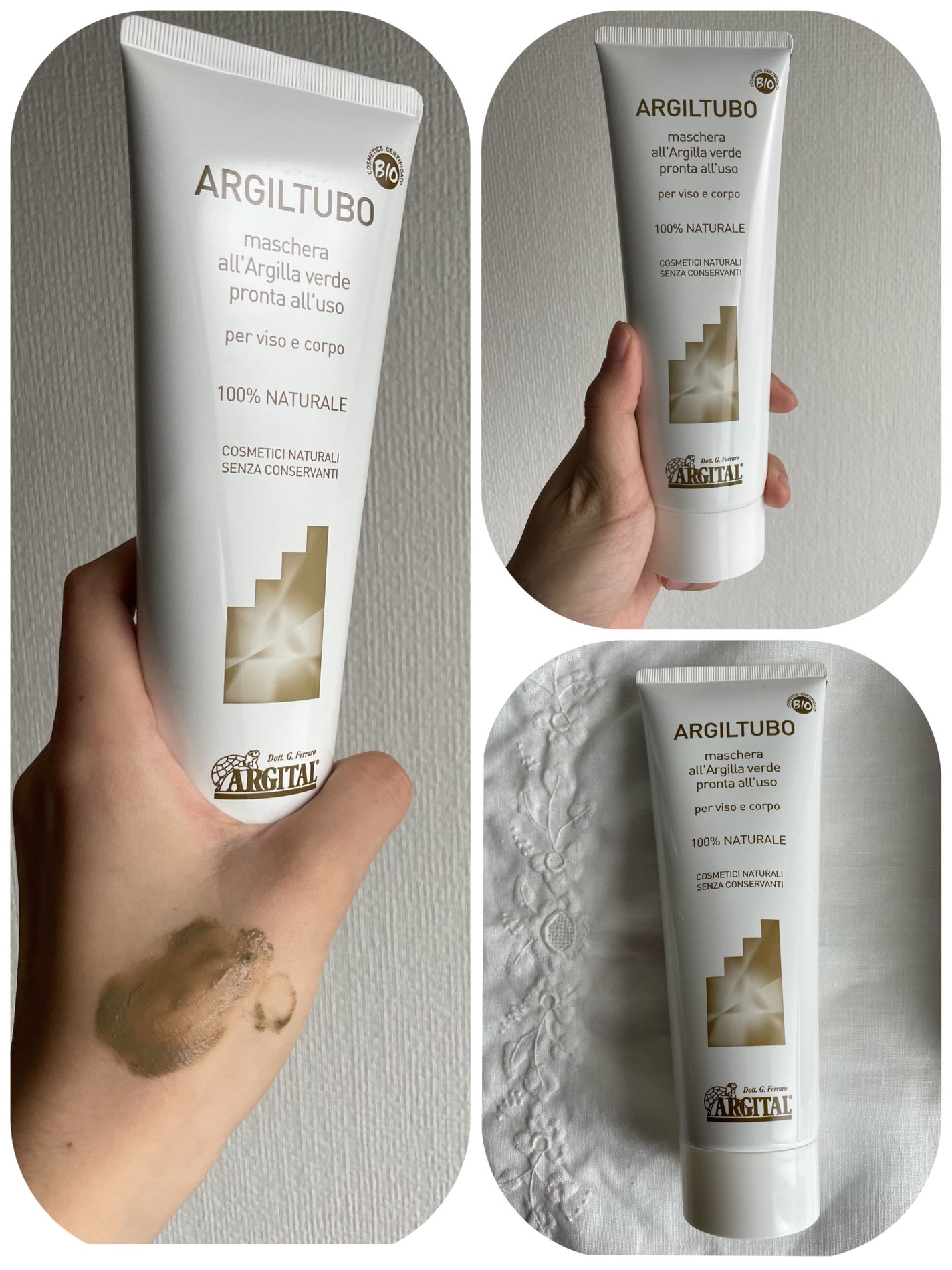 グリーンクレイペースト/ARGITAL/洗い流すパック・マスクを使ったクチコミ(2枚目)