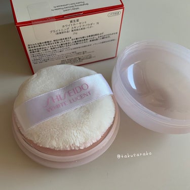 ホワイトルーセント ブライトニング スキンケアパウダー Ｎ/SHISEIDO/プレストパウダーを使ったクチコミ（2枚目）