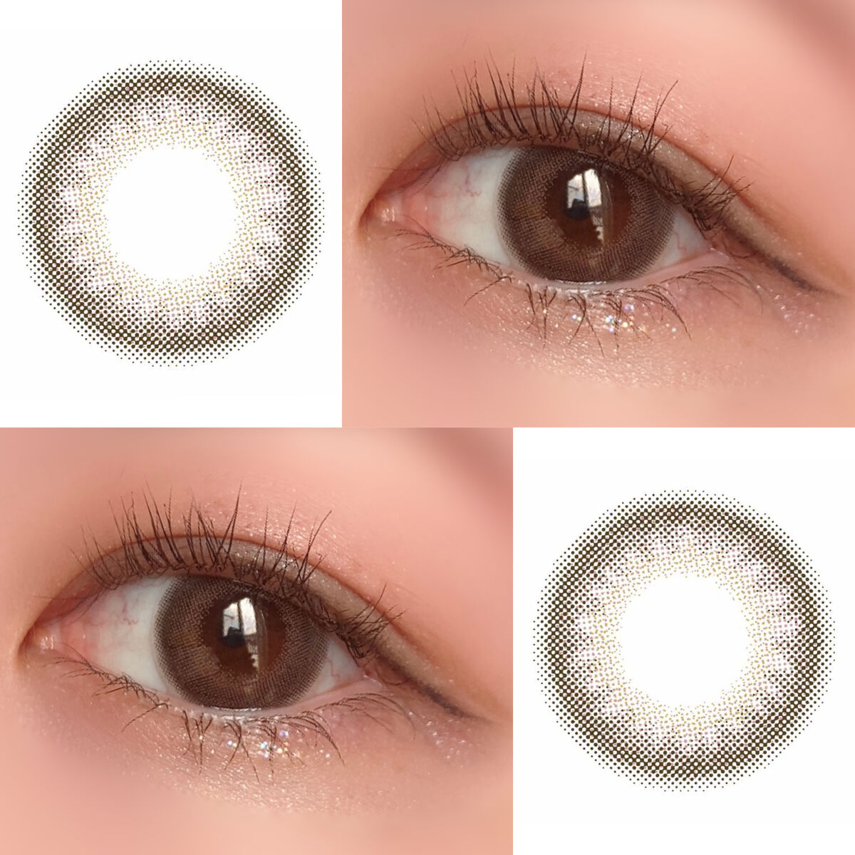 MOLAK 1day ダークピオニー/MOLAK/ワンデー（１DAY）カラコンを使ったクチコミ（2枚目）