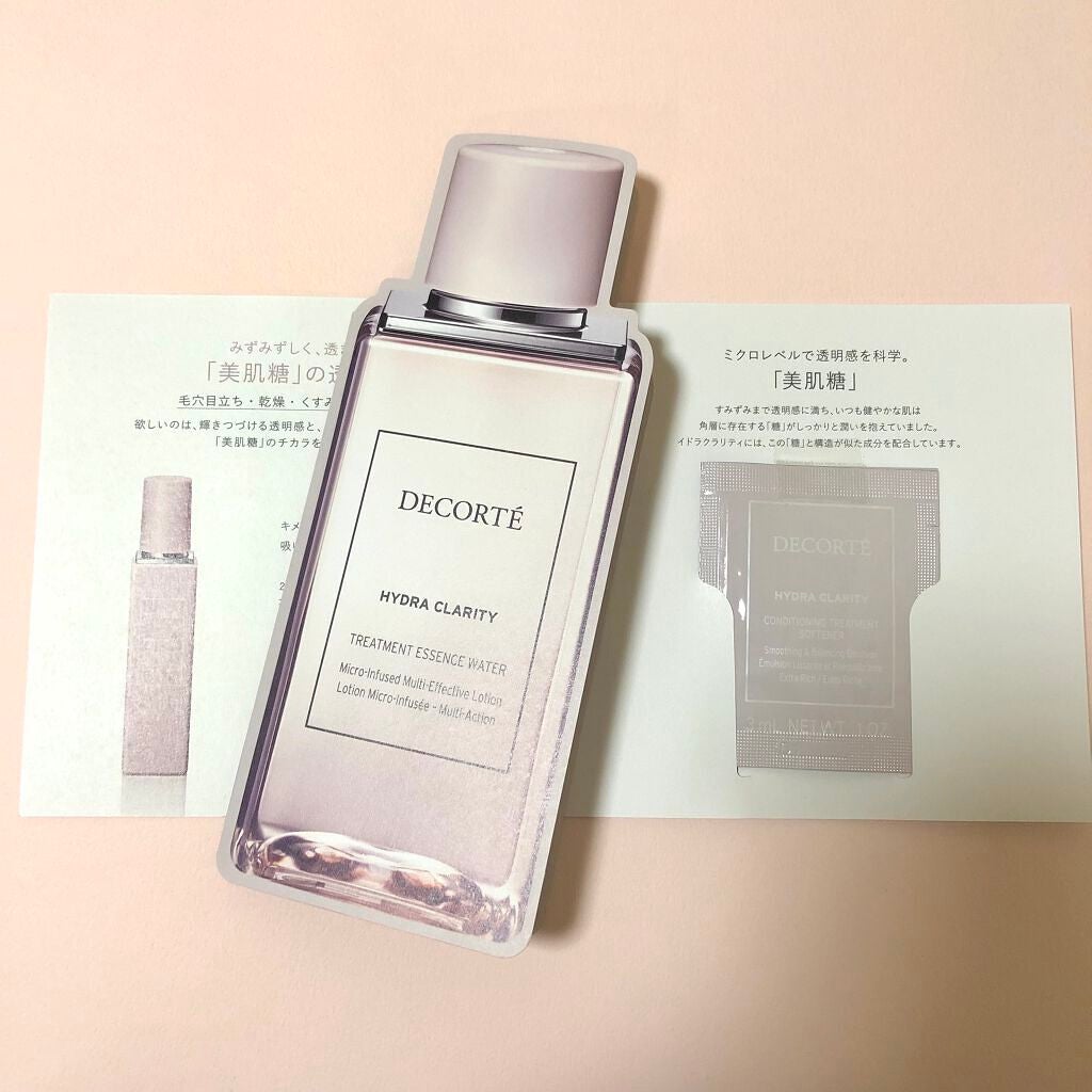 イドラクラリティ 薬用 トリートメント エッセンス ウォーター/DECORTÉ/化粧水を使ったクチコミ(1枚目)