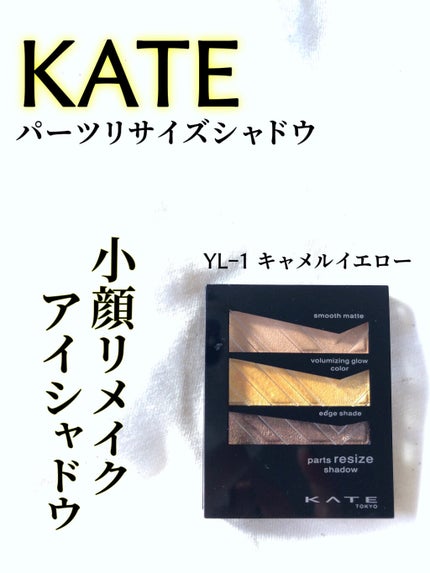 パーツリサイズシャドウ/KATE/アイシャドウパレットを使ったクチコミ(8枚目)
