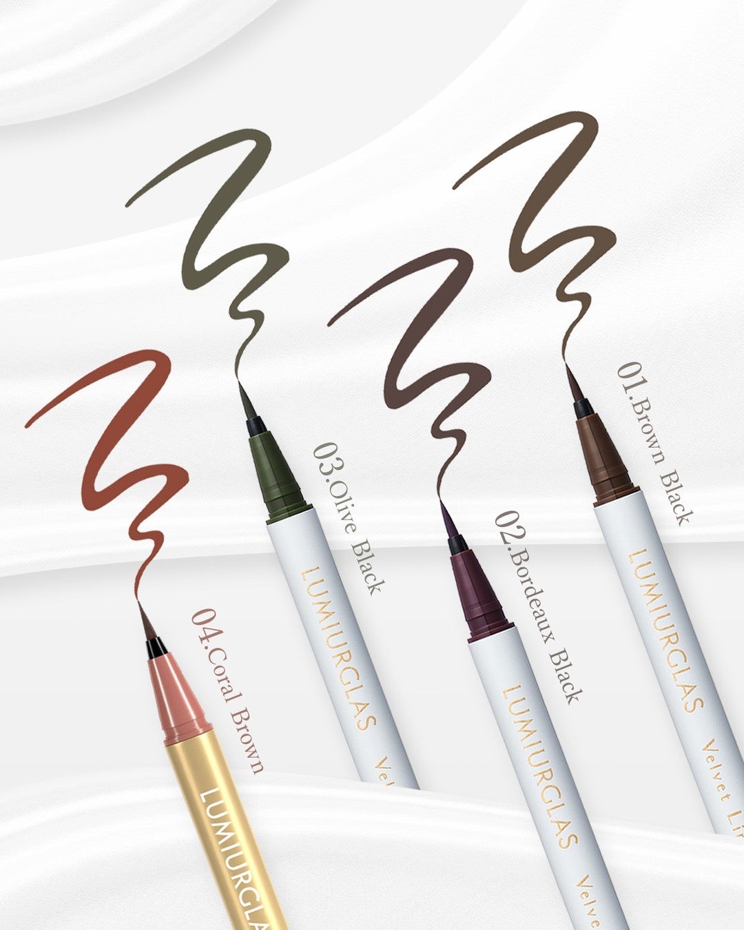 ベルベットライナー/LUMIURGLAS/リキッドアイライナーを使ったクチコミ(1枚目)