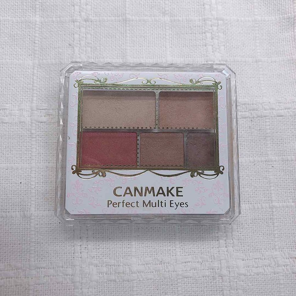 パーフェクトマルチアイズ/キャンメイク/アイシャドウパレットを使ったクチコミ(1枚目)