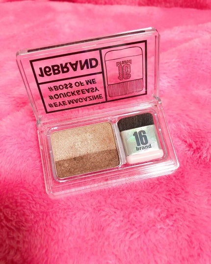 16 EYE MAGAZINE/16BRAND/アイシャドウパレットを使ったクチコミ(2枚目)
