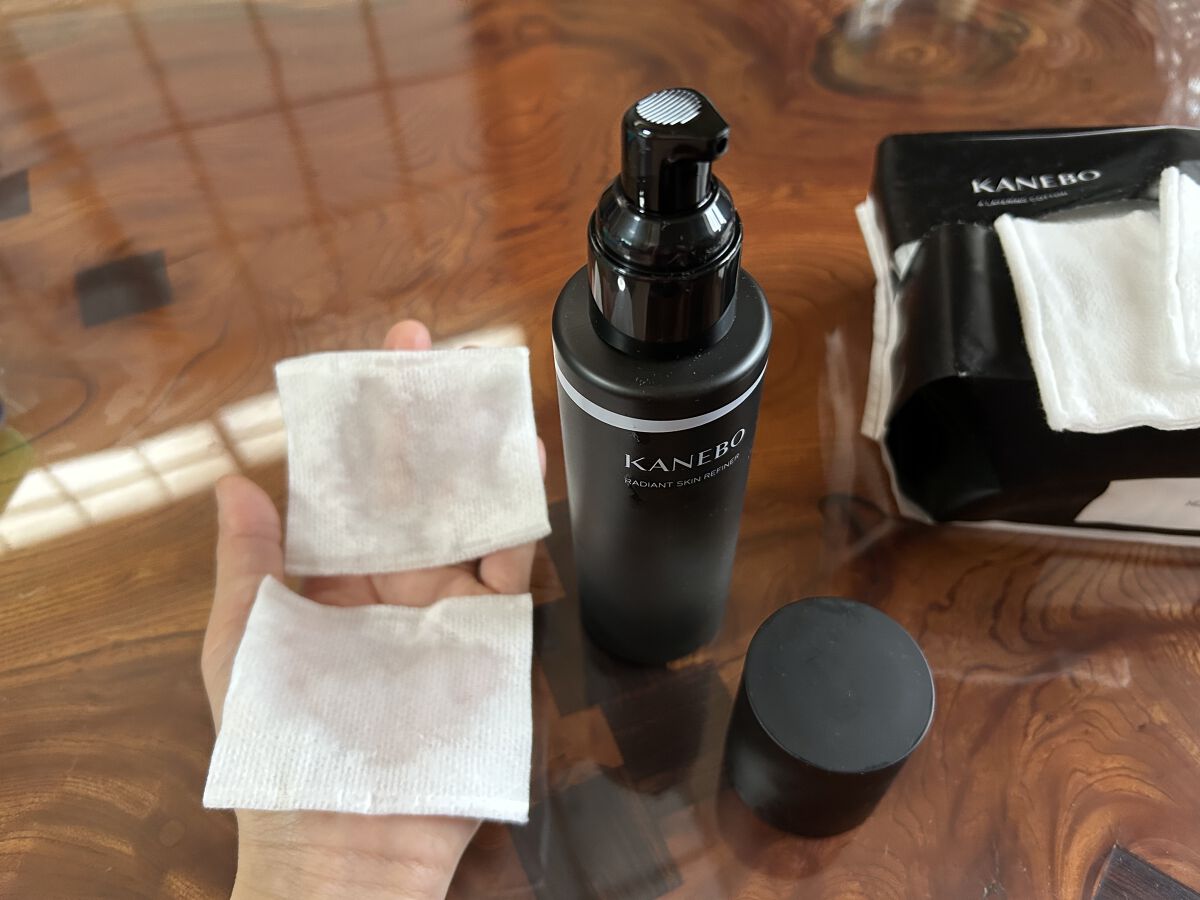 4　レイヤリング　コットン/KANEBO/コットンを使ったクチコミ（3枚目）