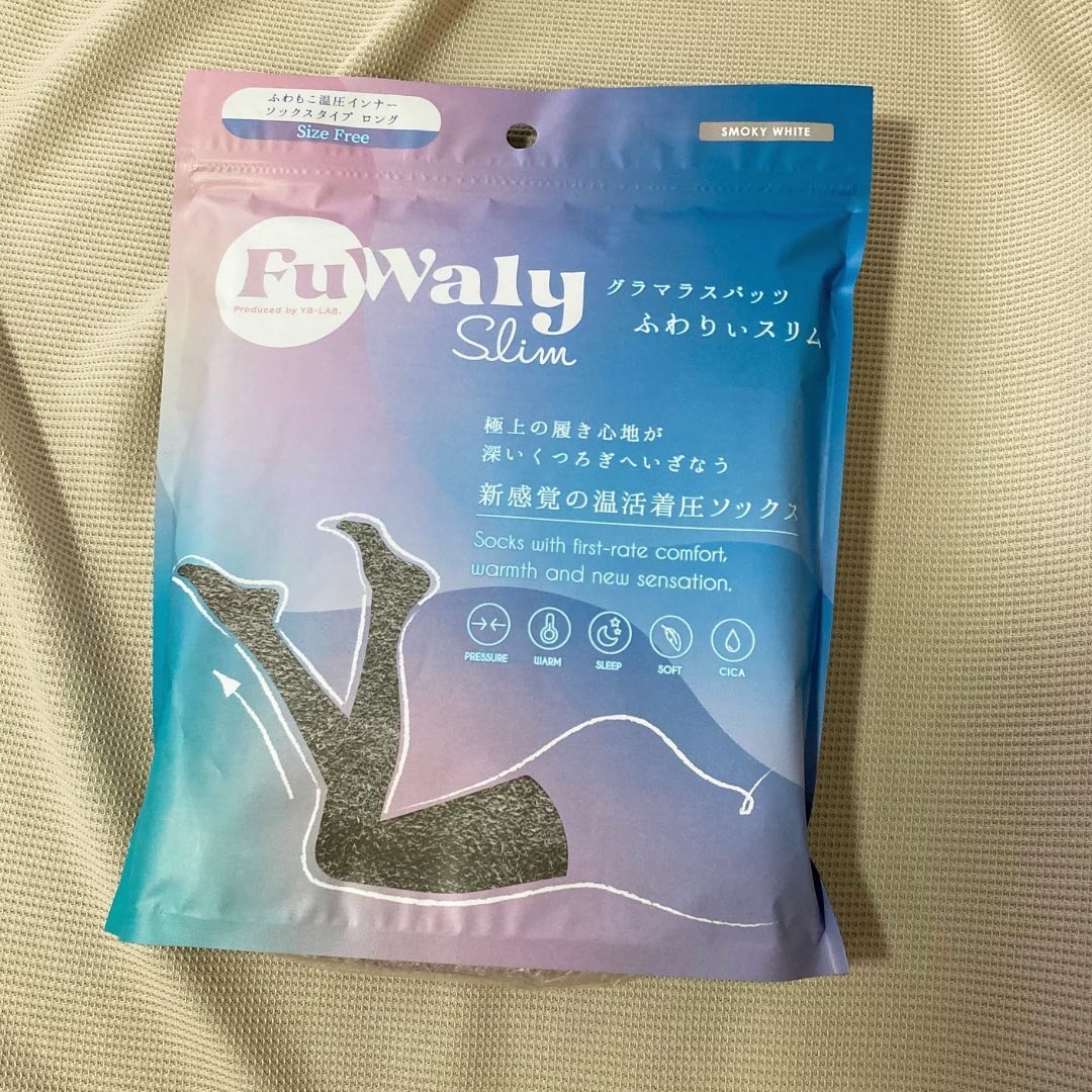 FuWaly Slim ソックスタイプロング/グラマラスパッツシリーズ/着圧ソックス・レギンスを使ったクチコミ（2枚目）