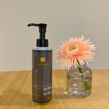 DETクリア ブライト&ピール ピーリングジェリー<炭タイプ>/Detclear/ピーリングを使ったクチコミ(1枚目)