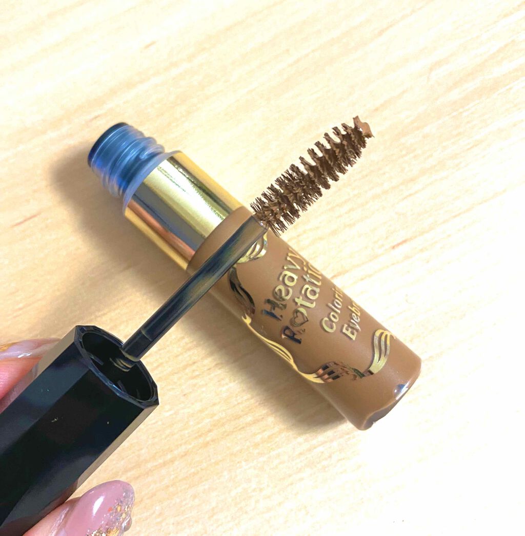 カラーリングアイブロウ/ヘビーローテーション/眉マスカラを使ったクチコミ（2枚目）