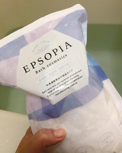 EPSOPIA Bath cosmetics/EPSOPIA/無機塩系入浴剤を使ったクチコミ(4枚目)