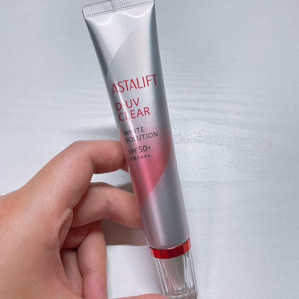 D-UVクリア ホワイトソリューション/アスタリフト/日焼け止めクリームを使ったクチコミ(1枚目)
