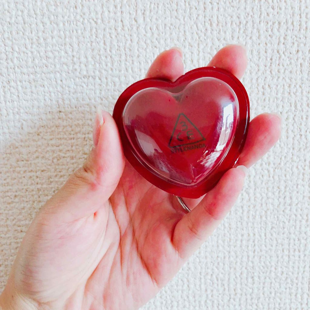 3CE HEART POT LIP/3CE/口紅を使ったクチコミ（2枚目）