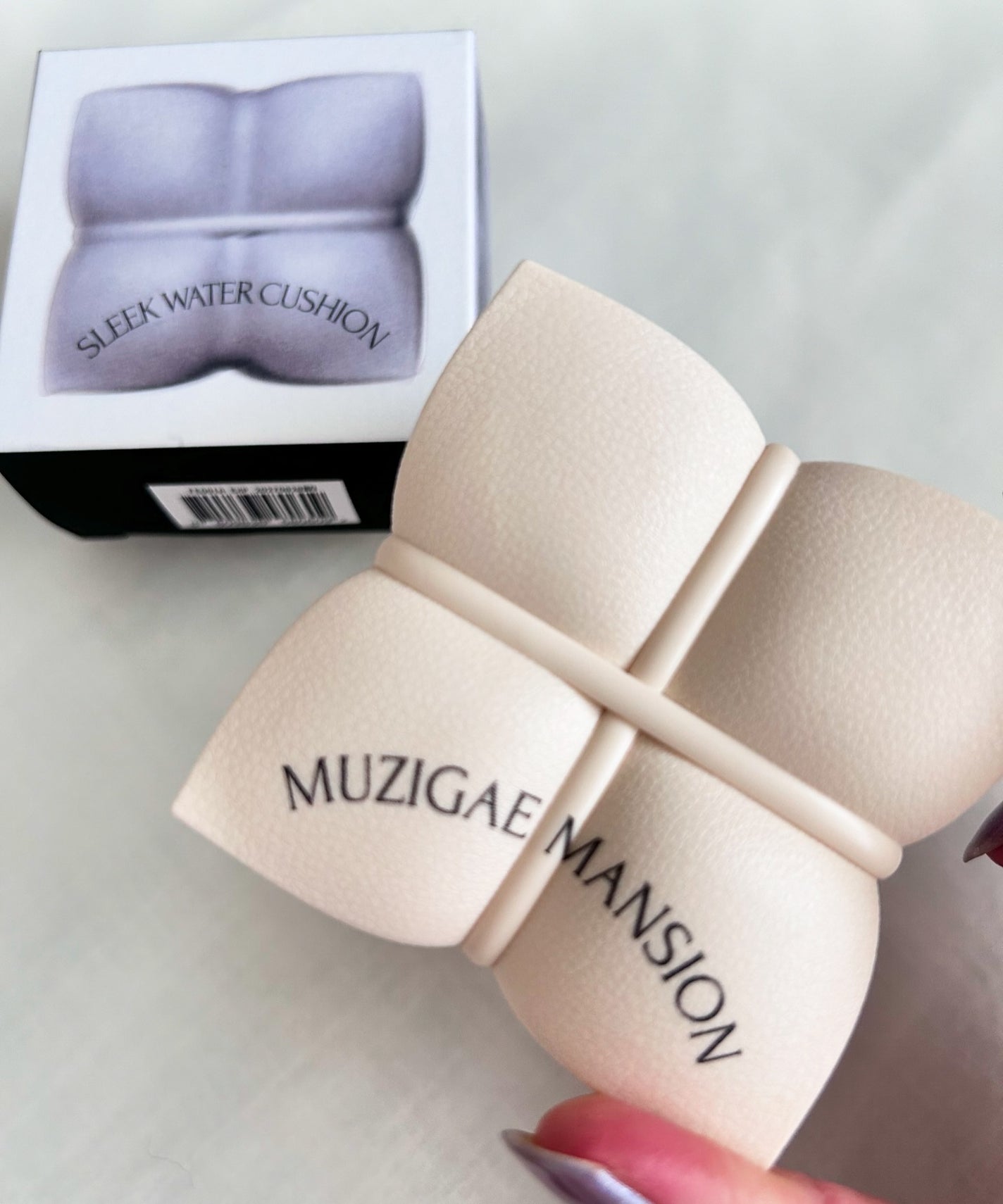 スリックウォータークッション/MUZIGAE MANSION/クッションファンデーションを使ったクチコミ(1枚目)