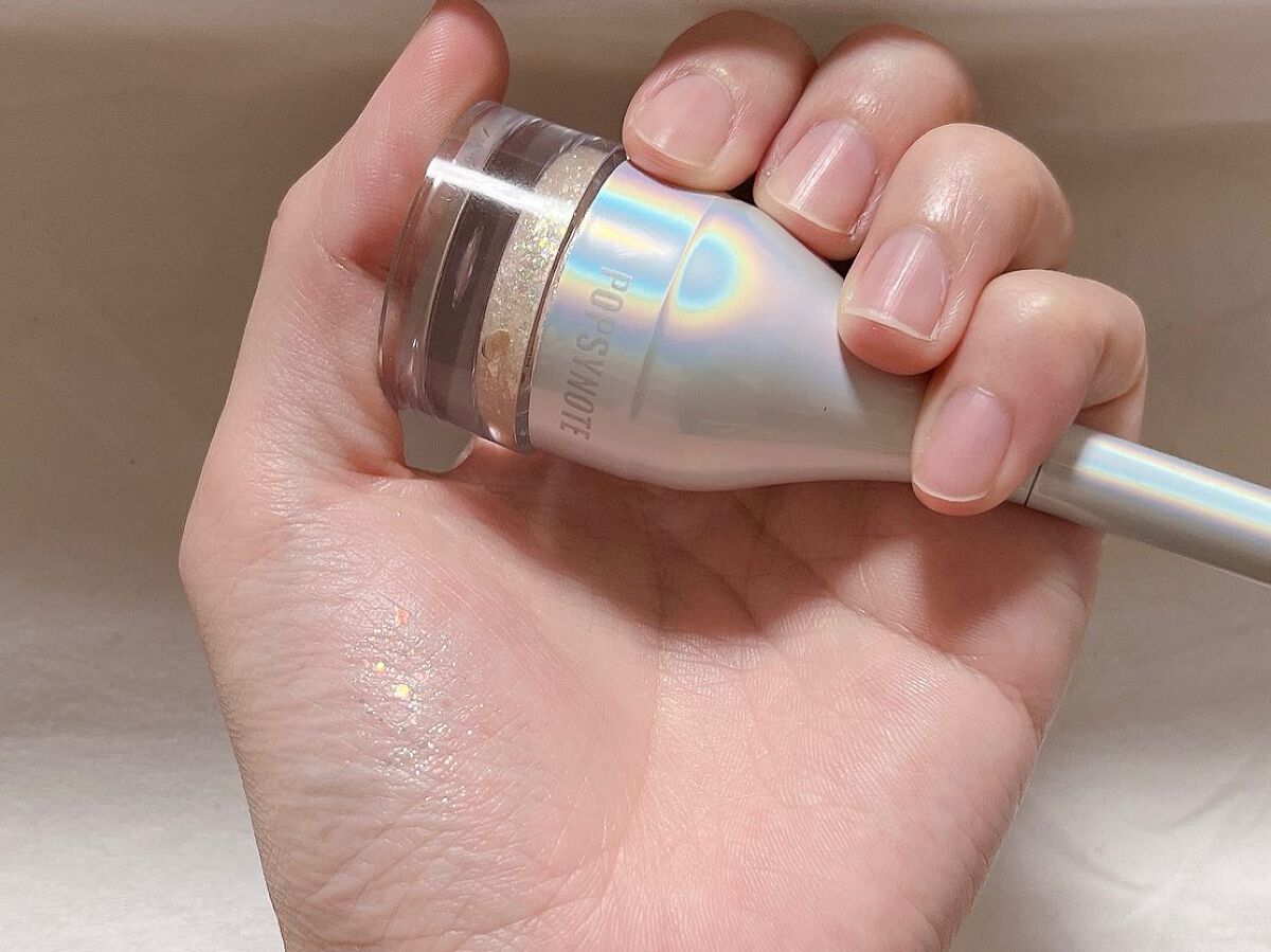 シャイラスティンググリッタージェル/POPSY NOTE/グリッターを使ったクチコミ（1枚目）