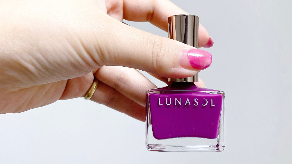 ルナソル ネイルポリッシュ EX08 Musk Mallow/LUNASOL/マニキュアを使ったクチコミ（1枚目）