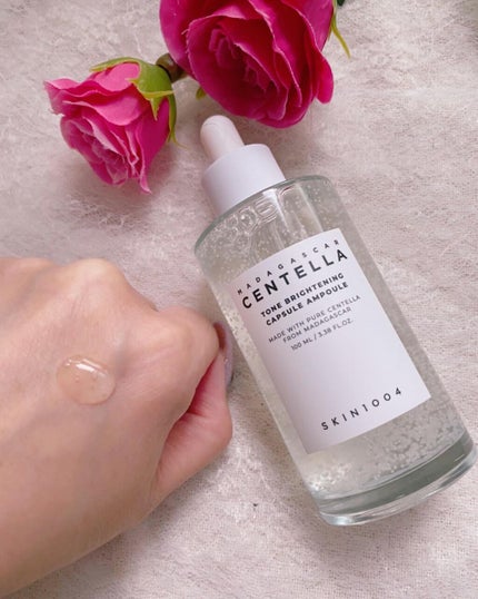 トーンブライトニング カプセルアンプル/SKIN1004/美容液を使ったクチコミ(3枚目)