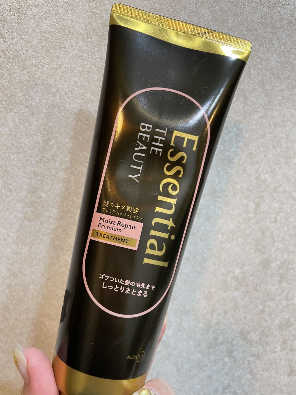 THE BEAUTY 髪のキメ美容プレミアムトリートメント＜モイストリペアプレミアム＞/エッセンシャル/洗い流すヘアトリートメントを使ったクチコミ（1枚目）