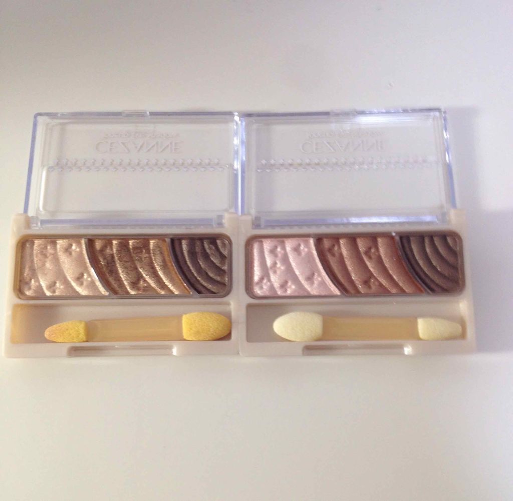 トーンアップアイシャドウ/CEZANNE/アイシャドウパレットを使ったクチコミ(2枚目)