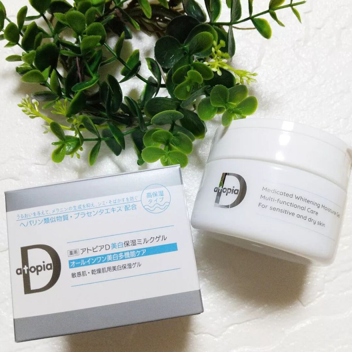 さくら on LIPS 「「薬用アトピアD美白保湿ミルクゲル」を使ってみました❗️特長は..」(2枚目)