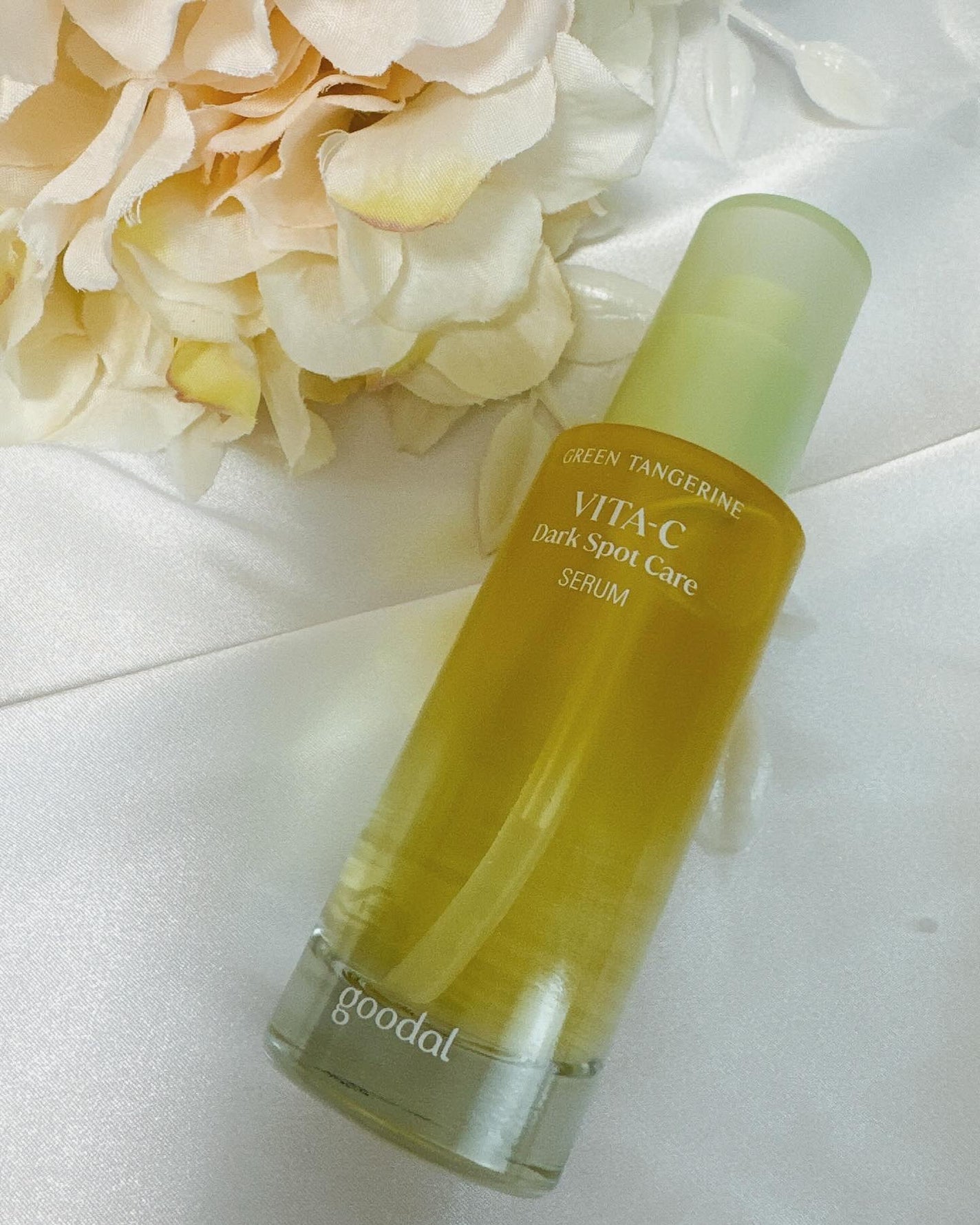 グリーンタンジェリン ビタC ダークスポットケアセラム/goodal/美容液を使ったクチコミ(1枚目)