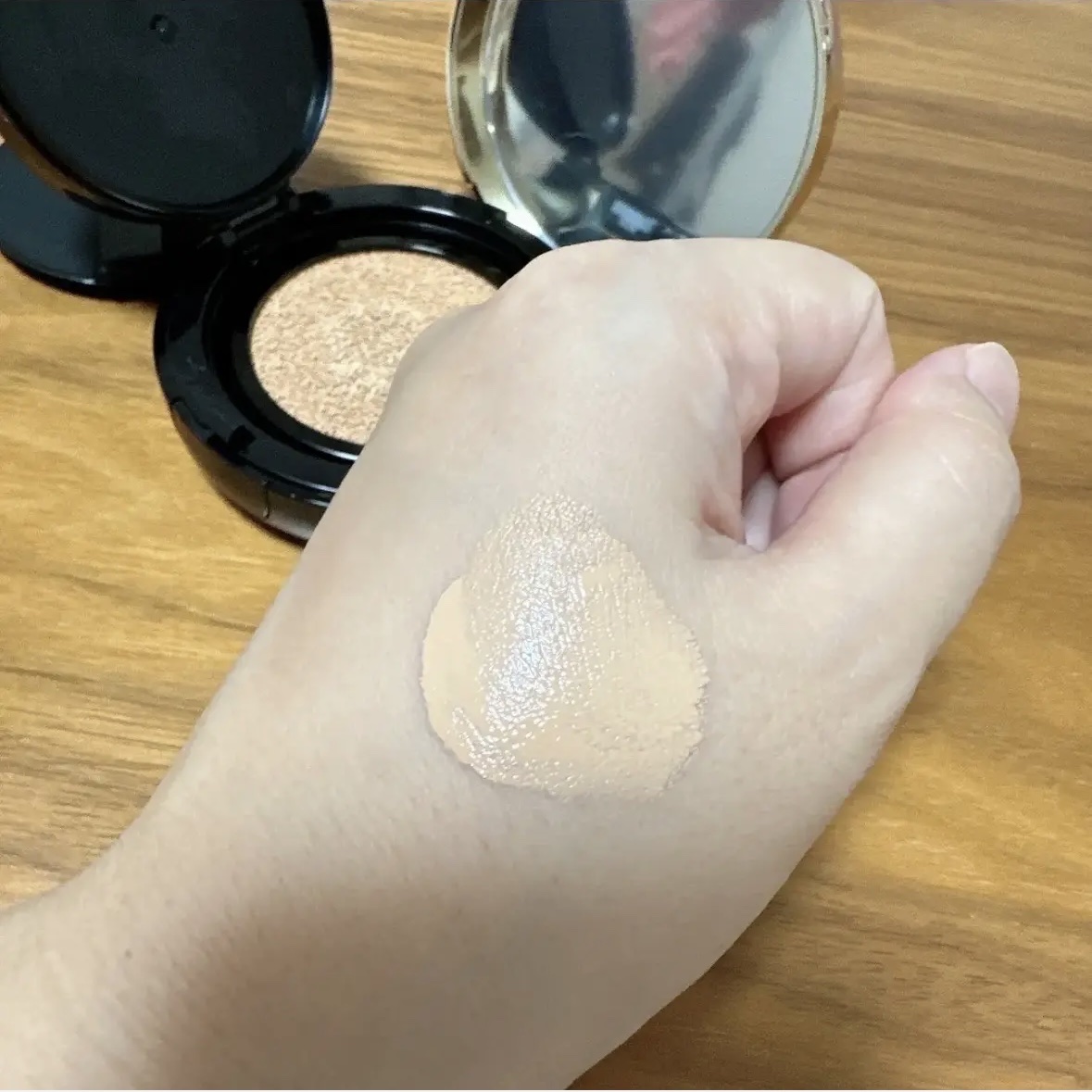 M クッション ファンデーション(プロカバー)/MISSHA/クッションファンデーションを使ったクチコミ（3枚目）