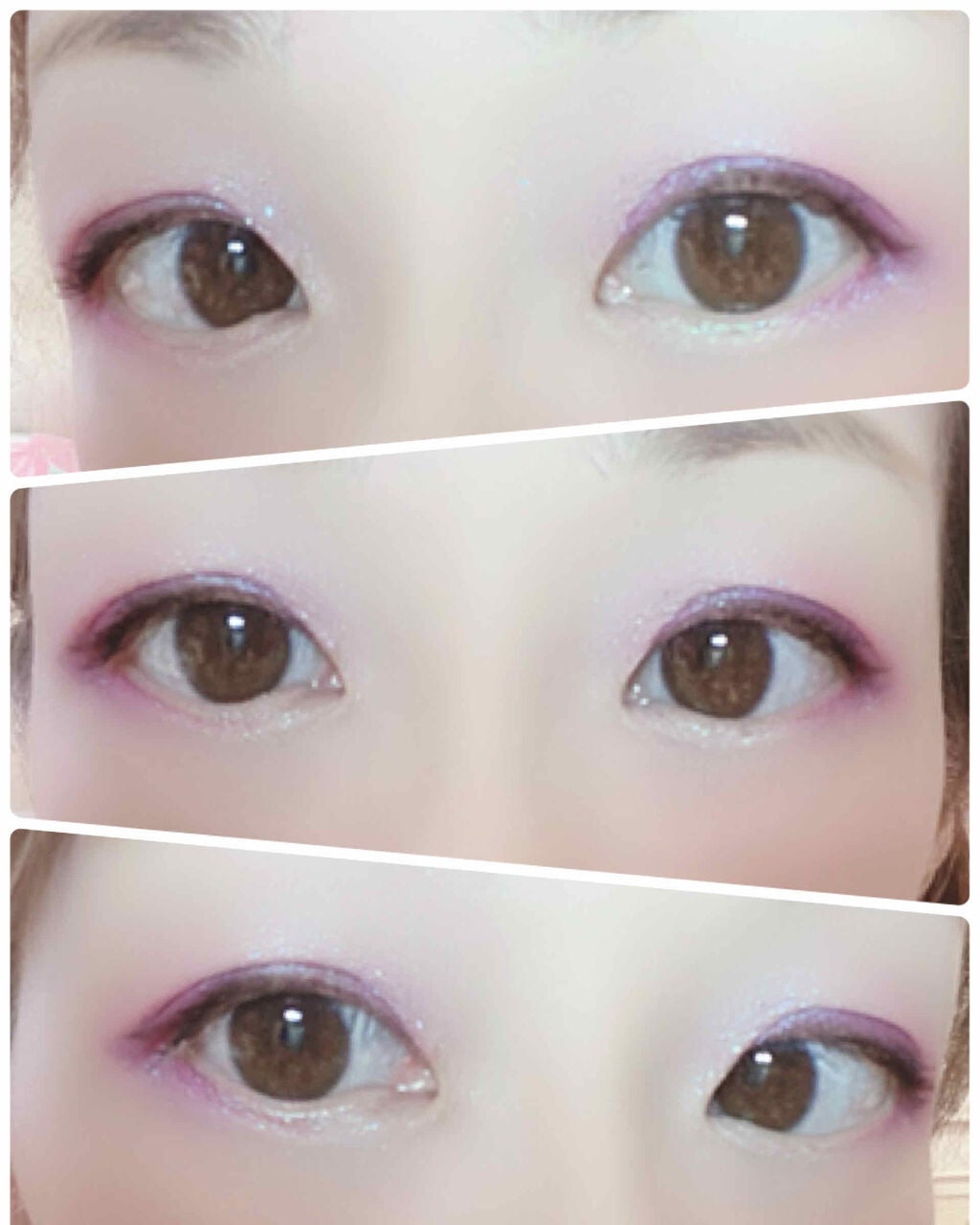 UR GLAM BLOOMING EYE COLOR PALETTE/U R GLAM/アイシャドウパレットを使ったクチコミ(2枚目)