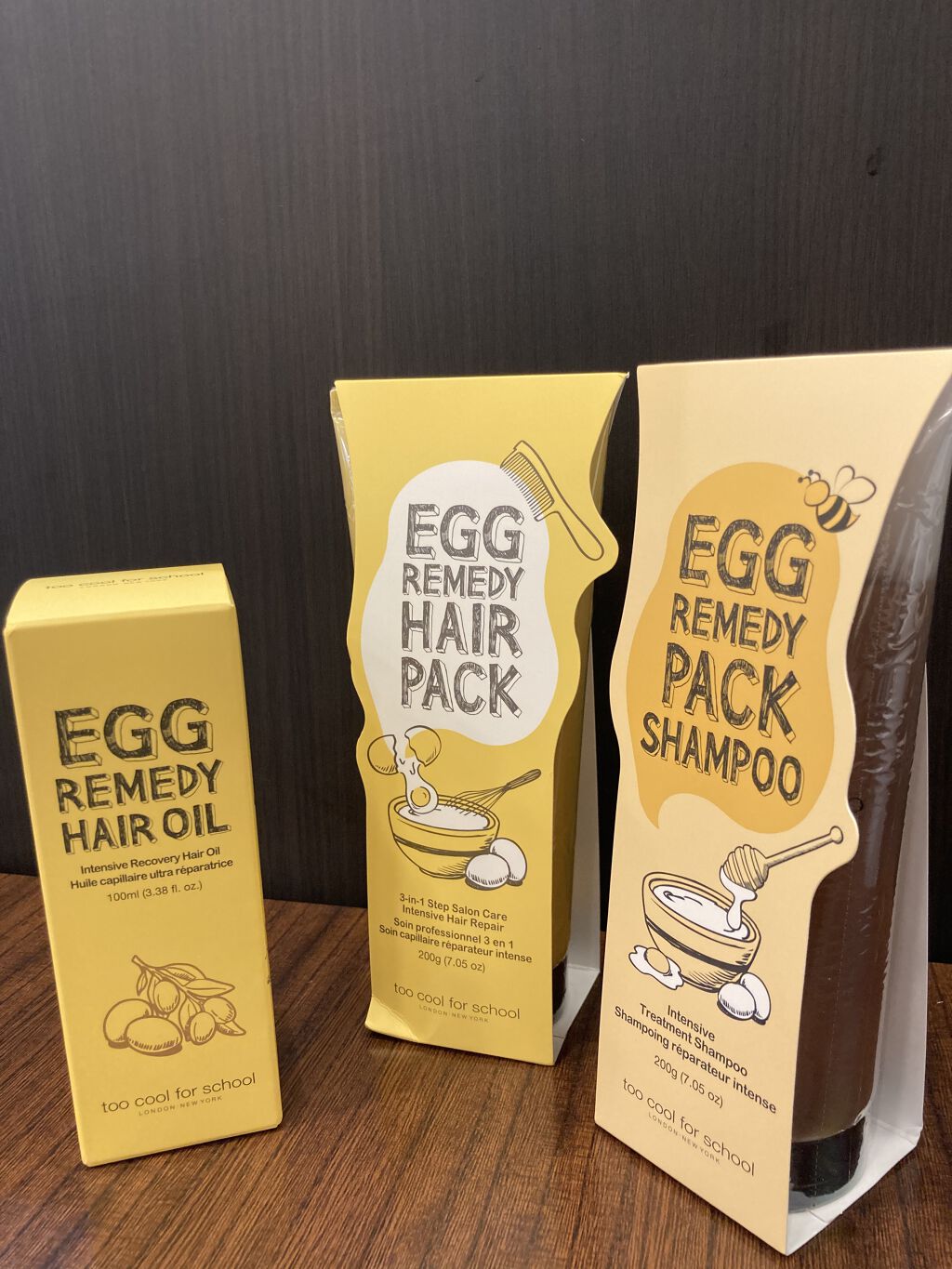 エッグレミディヘアパック/too cool for school/ヘアマスク・ヘアパックを使ったクチコミ（2枚目）