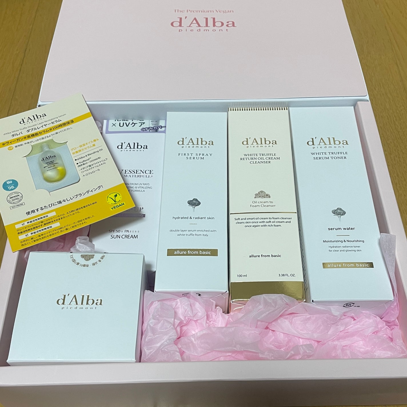 ダルバ ホワイトトリュフファーストスプレーセラム/ダルバ/ミスト状化粧水を使ったクチコミ(2枚目)