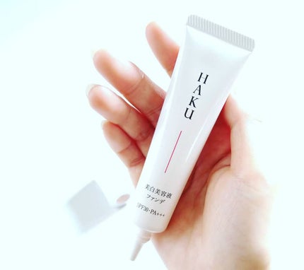 薬用 美白美容液ファンデ/HAKU/クリーム・エマルジョンファンデーションを使ったクチコミ(2枚目)