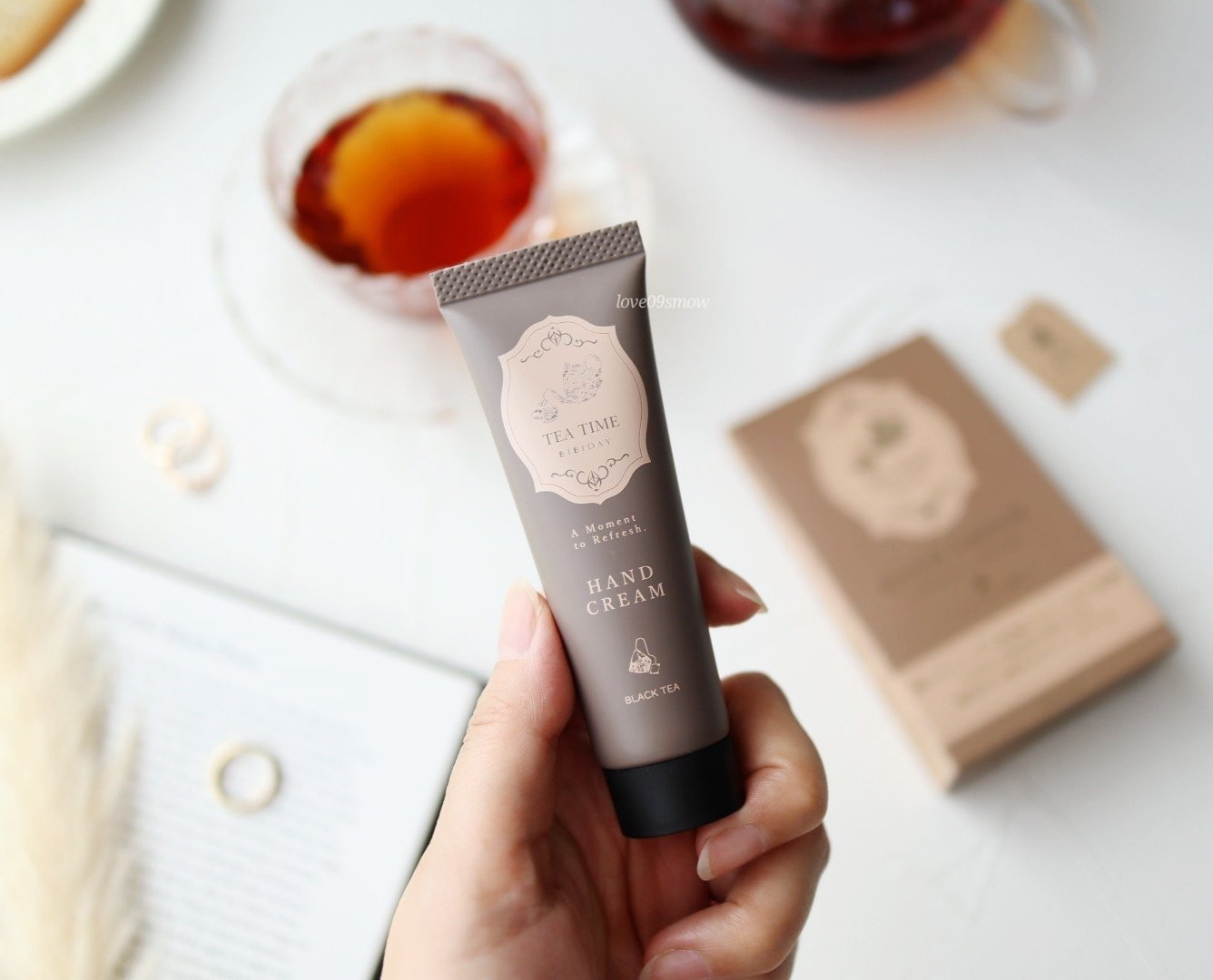 ティータイム ハンドクリーム ブラックティーの香り/BIBIDAY/ハンドクリームを使ったクチコミ（1枚目）