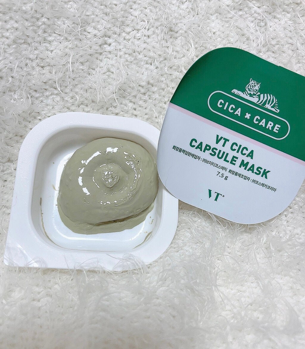 CICA カプセルマスク/VT/洗い流すパック・マスクを使ったクチコミ(2枚目)